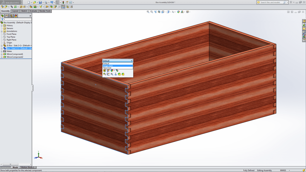 Display config
