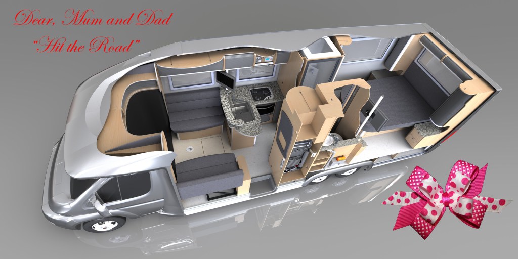 Trakkaway 860 - Layout
