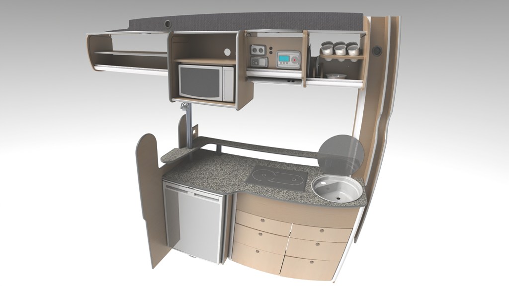 2 - Concave Mirror - Render