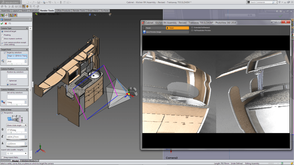 6 - Double Tetrahedron  - Through - Set Up