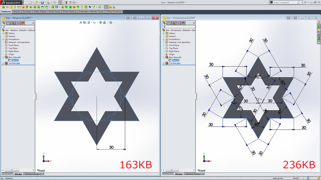 Relations - Dimensions