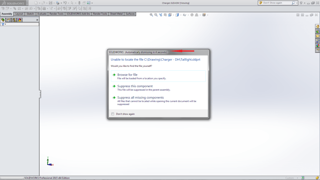 Message Auto Dismiss