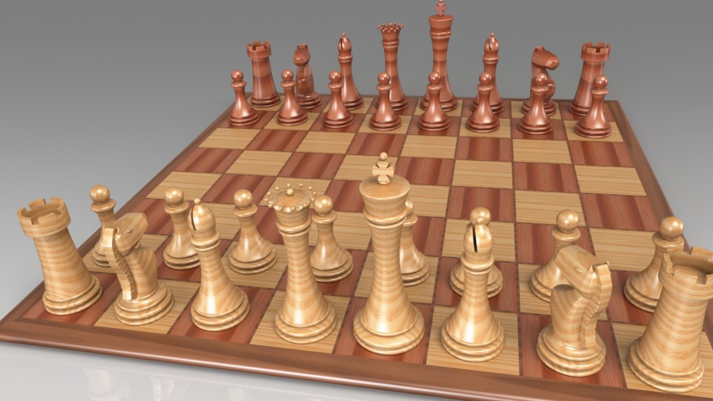 Render on Frame - Chess
