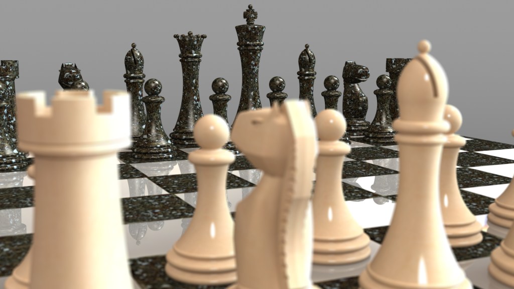 Chess - Render MSI WT72