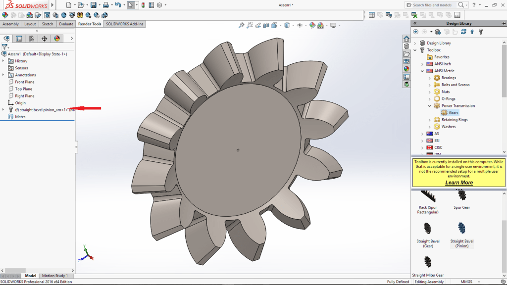 ToolBox Part - Shown
