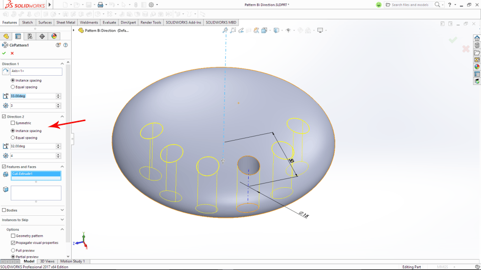 Solidworks Model Display SOLIDWORKS 2017 A First Look – Parts & Features – Model Display # ...