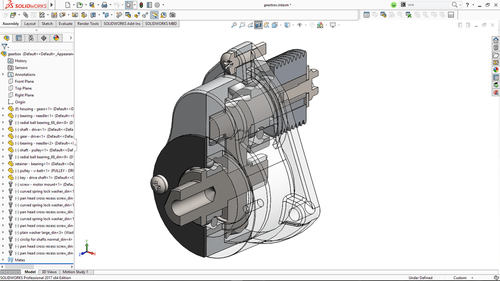 Tansparent Section - Shown