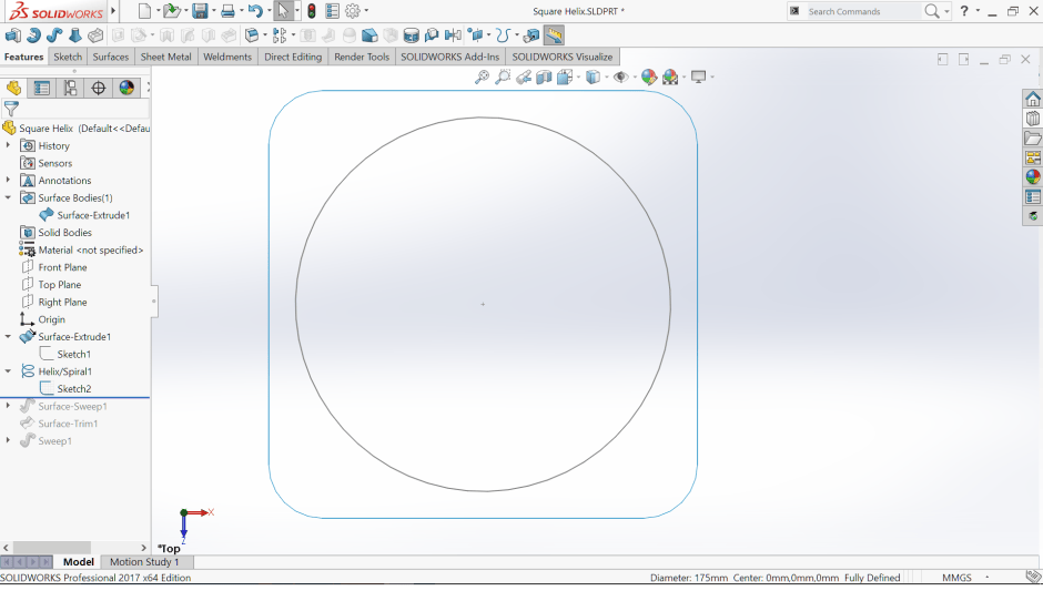 Solidworks Helix Path SOLIDWORKS – Fun with Helix’s and Sweep’s #SOLIDWORKS – Michael Lord