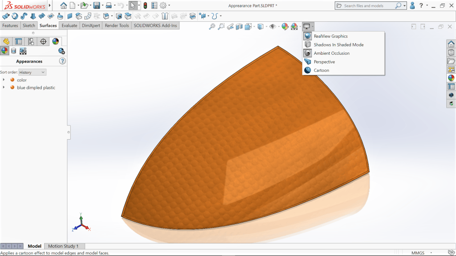 UPDATED – FOR SOLIDWORKS 2023+ RealView – For All. Non-Approved Graphic ...